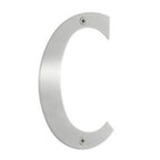 Beslagsboden Rustfri Husbokstav H12cm