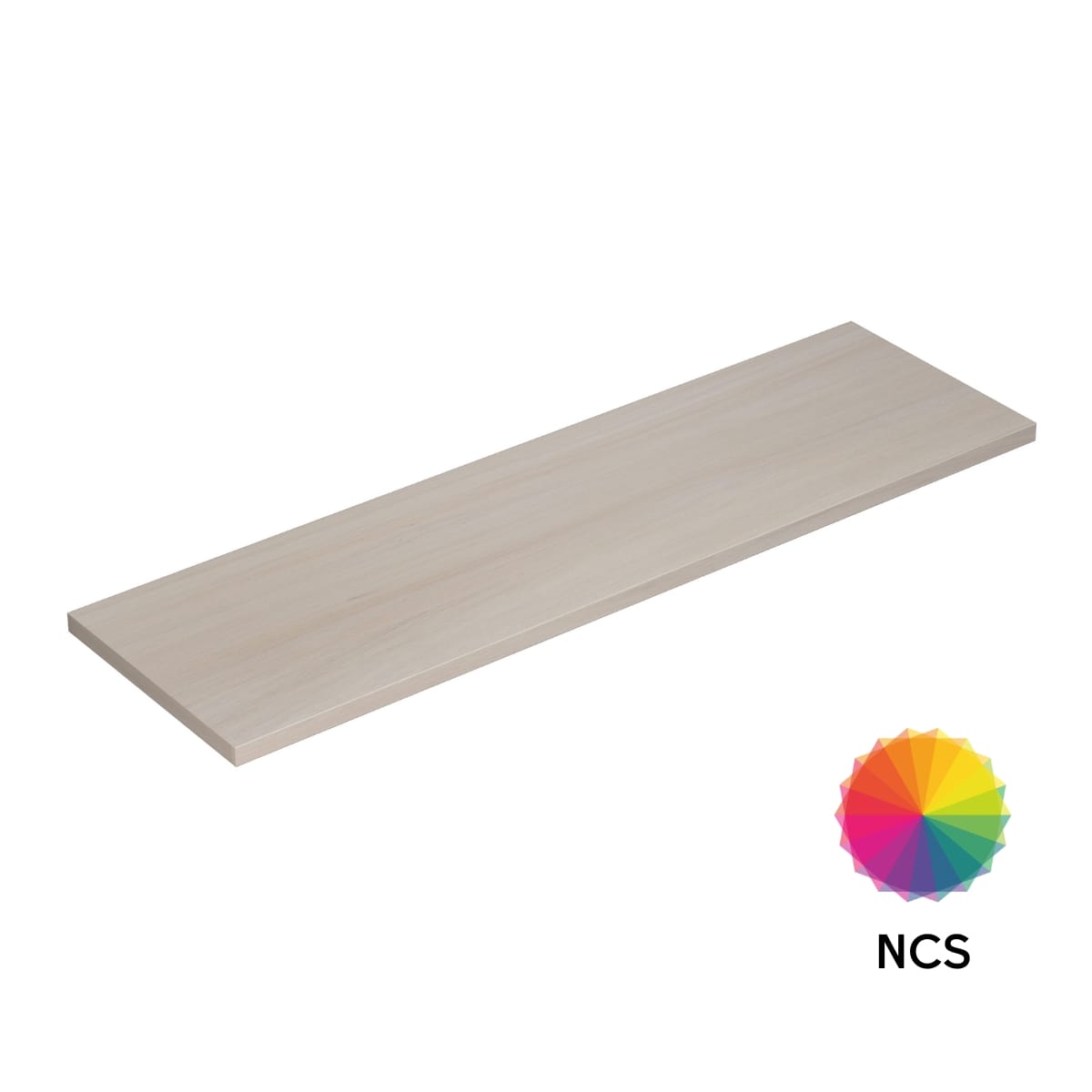 Dansani CALIDRIS Benkeplate B40-240xH3xD41cm NCS eik / 140cm Dansani Benkeplate bad DA-187414066