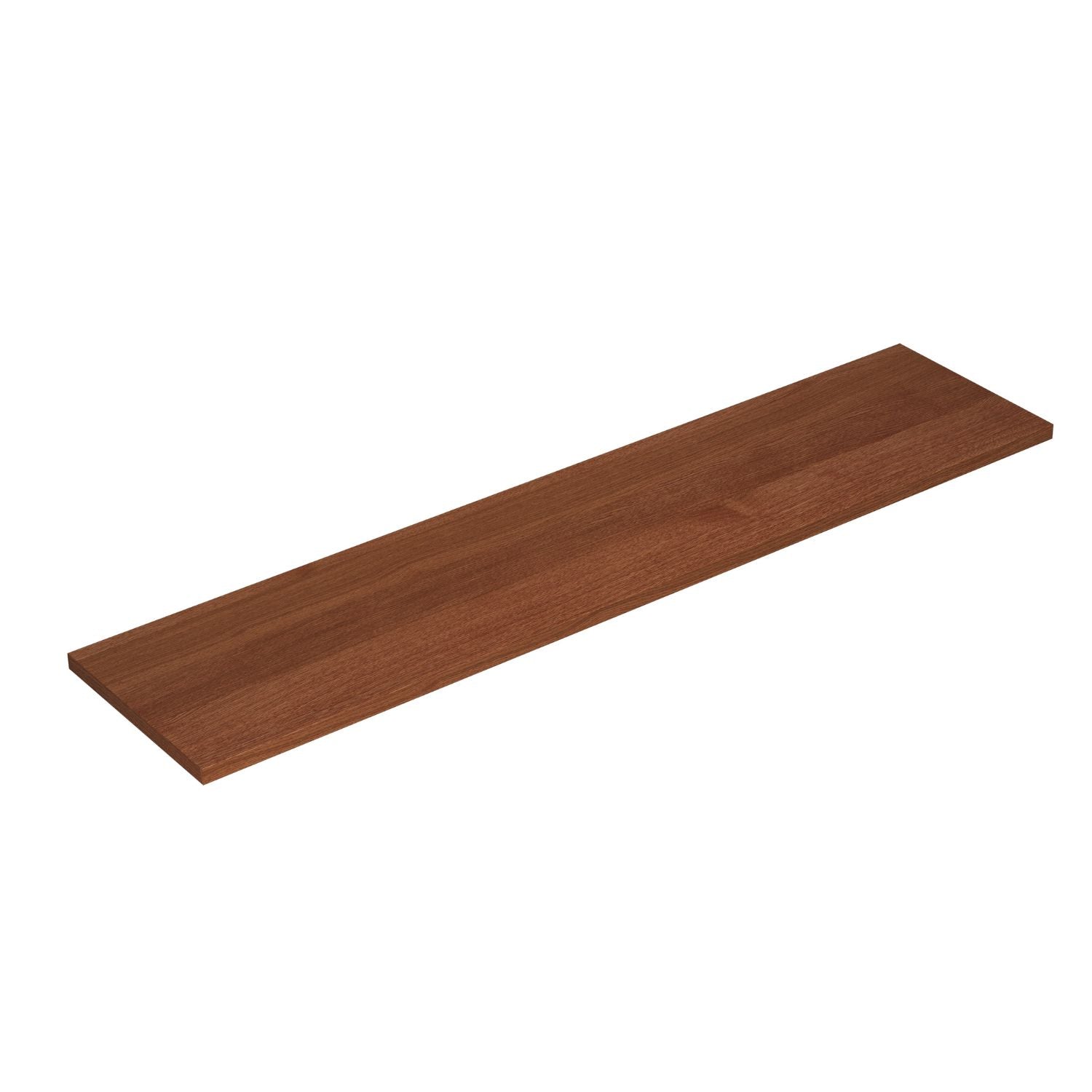 Dansani Calidris benkeplate D41,2 B40-240cm Rødbrun eik / 180cm Dansani Benkeplate bad DA-187418077