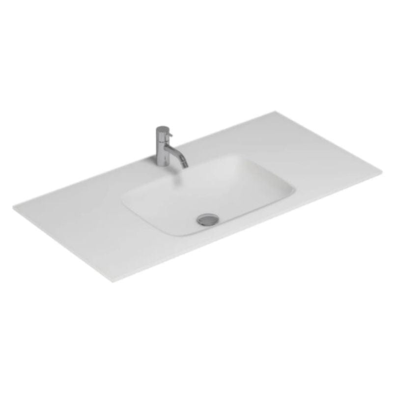 Dansani Calidris Form Servant måltilpasset B60-232xH1xD50cm Hvit matt / 100cm Dansani Møbelservant DA-630810403