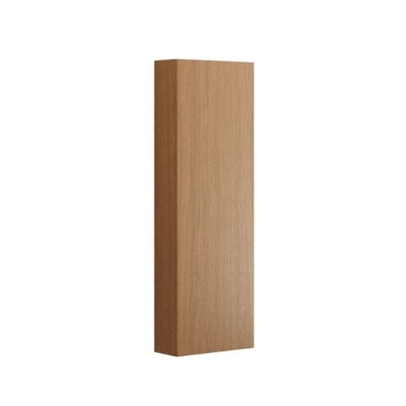Dansani Calidris Glatt Høyskap 1 dør D16cm Gyllen eik / 120cm / Høyre hengslet Dansani Høyskap bad DA-C63-1174