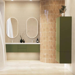 Dansani CALIDRIS Glatt Høyskap 1 dør D40cm
