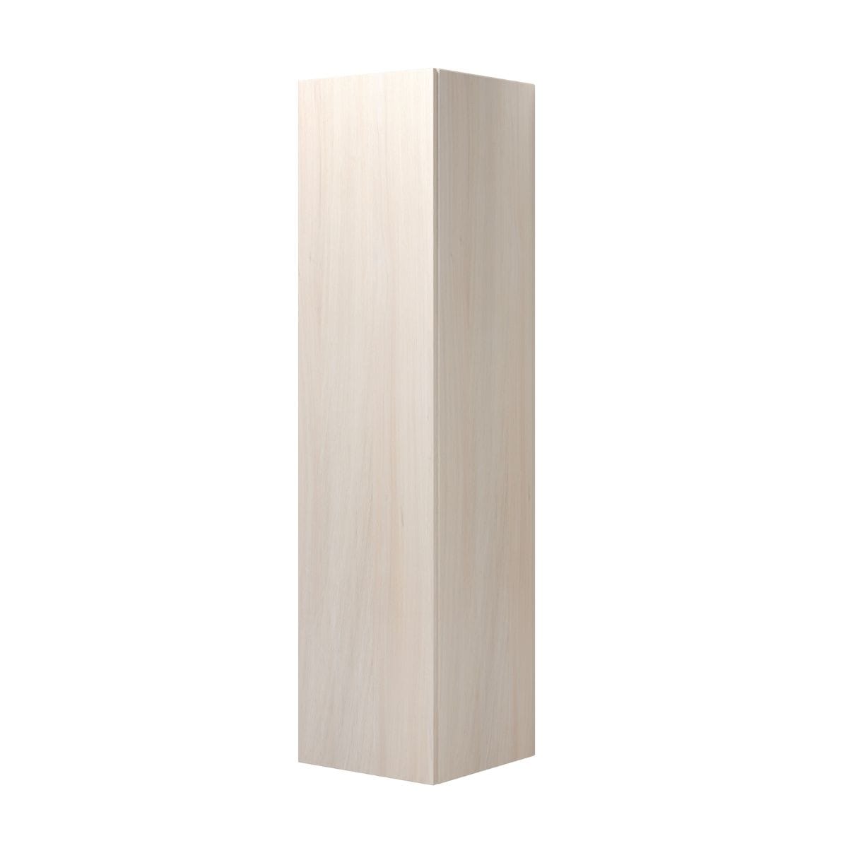 Dansani CALIDRIS Glatt Høyskap 1 dør D40cm Hvit eik / Venstre hengslet / 160cm Dansani Høyskap bad DA-C67-1275
