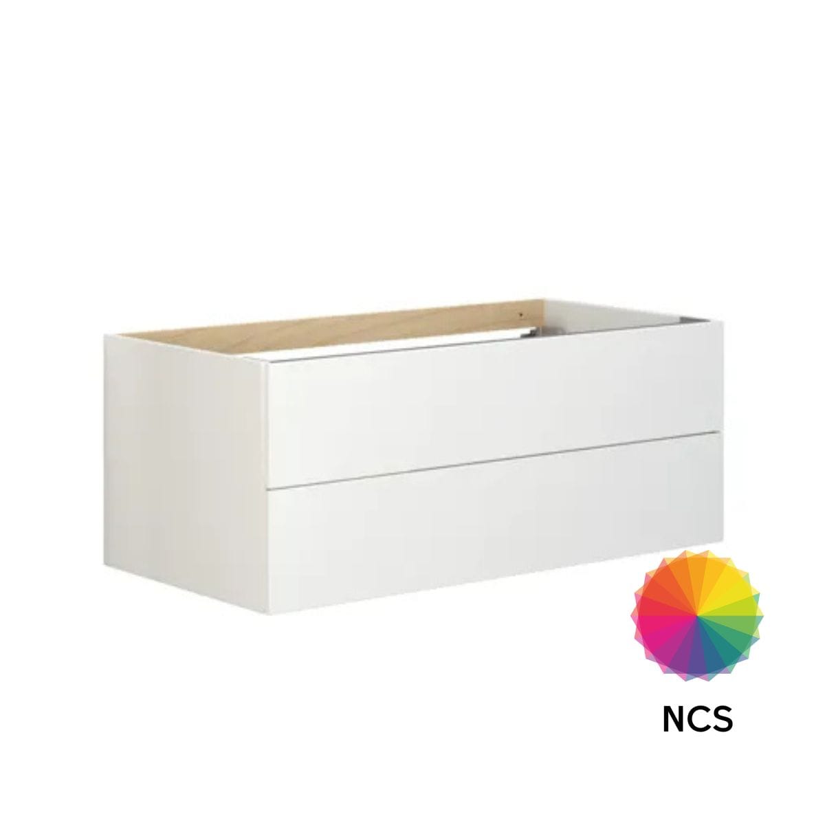 Dansani Calidris Glatt Servantskap 2 skuff D50cm NCS farge / 100cm Dansani Servantskap DA-C23-1099
