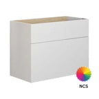 Dansani Calidris Glatt Servantskap D40cm 2 skuff ekstra høy underskuff