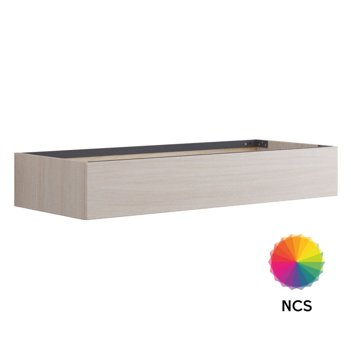 Dansani Calidris Glatt Servantskap lav 1 skuff D50cm NCS eik / 120cm dobbel Dansani Servantskap DA-C91-1066