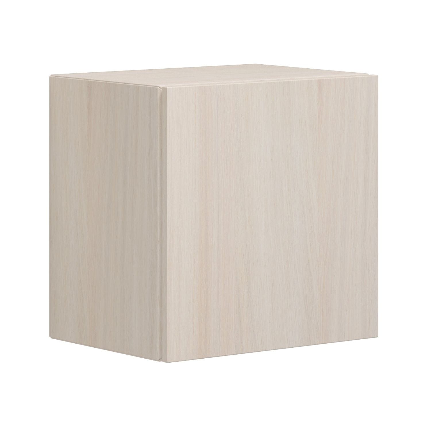 Dansani Calidris Glatt Skap 1 dør D30cm Hvit eik / Høyre / 40cm Dansani Sideskap bad DA-C35-1175