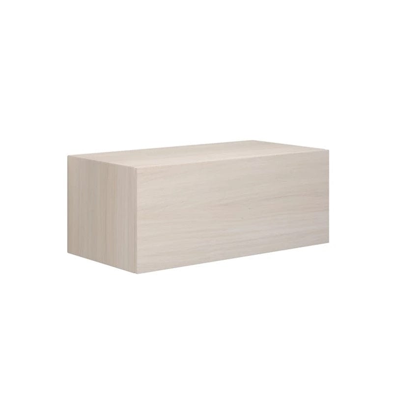 Dansani Calidris Glatt Skap 1 skuff D50cm Hvit eik / 100cm / 40cm Dansani Sideskap bad DA-C54-1075