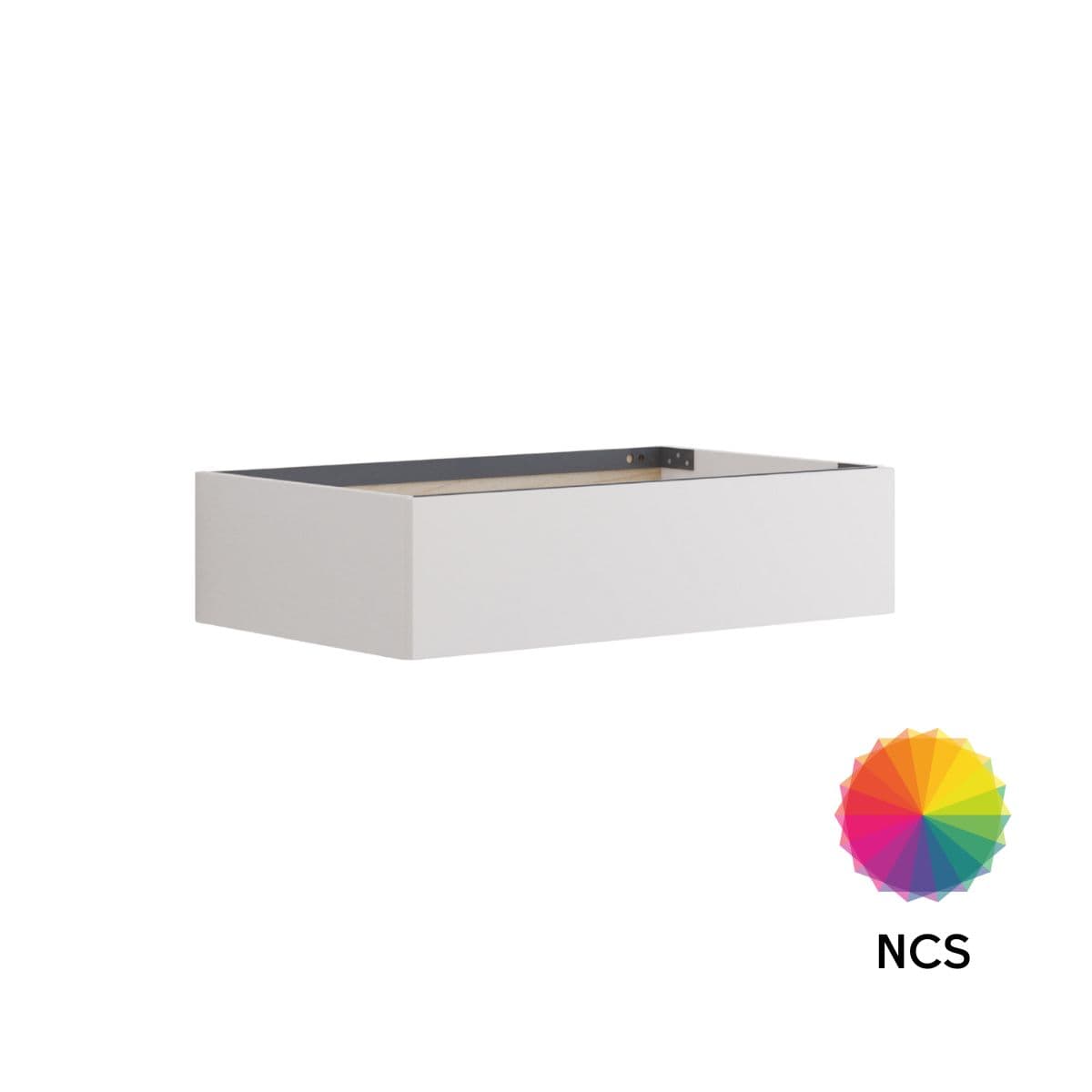 Dansani Calidris Glatt Skap 1 skuff D50cm NCS farge / 80cm / 20cm Dansani Sideskap bad DA-C84-1099