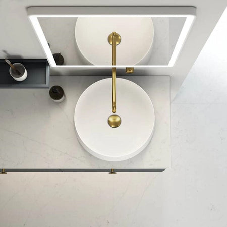 Dansani CALIDRIS Globe Servant til benkeplate B45xD50cm