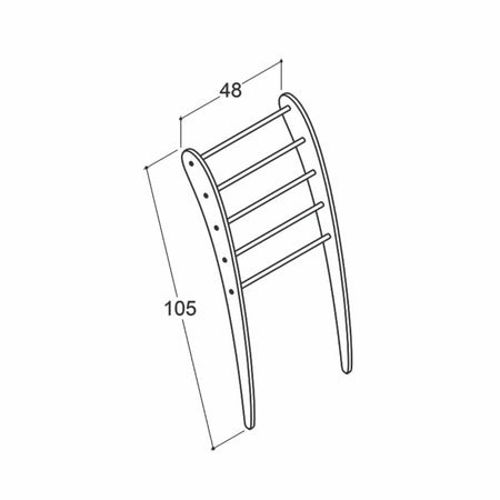 Dansani CALIDRIS Mobile Håndkleholder