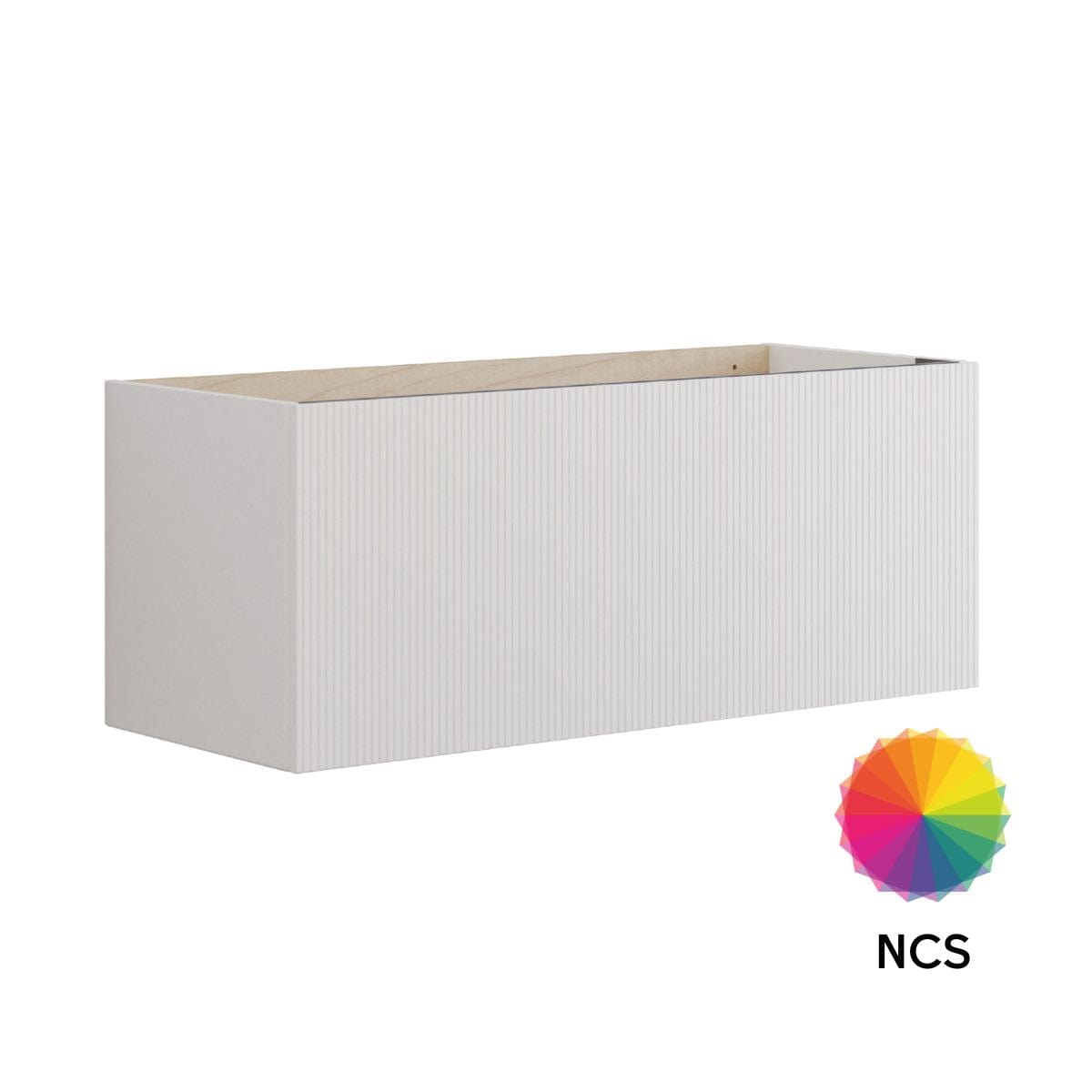 Dansani Calidris Rillet Servantskap 1 skuff D40cm NCS farge / 100cm Dansani Servantskap DA-C03-C099