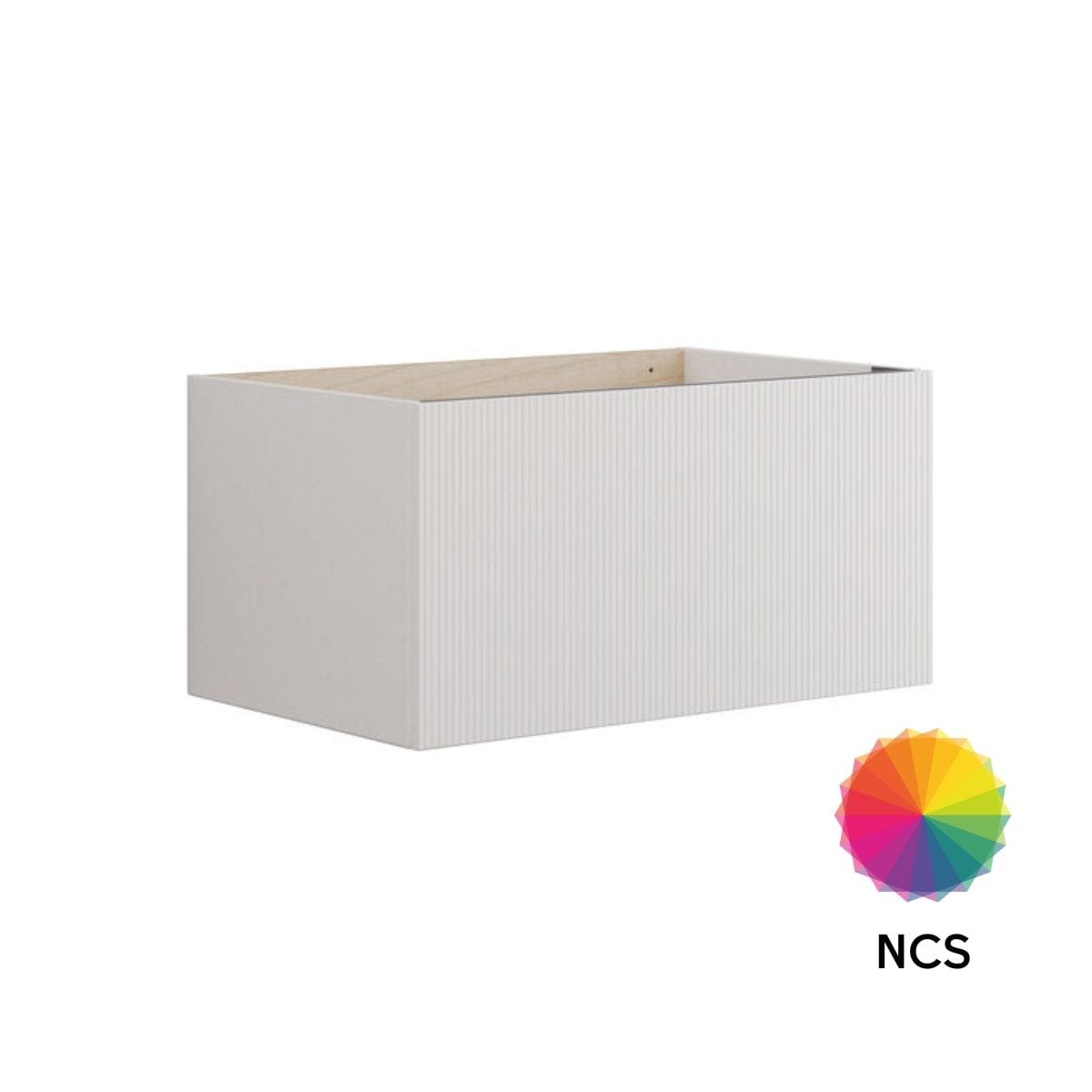 Dansani Calidris Rillet Servantskap 1 skuff D50cm NCS farge / 80cm Dansani Servantskap DA-C17-C099