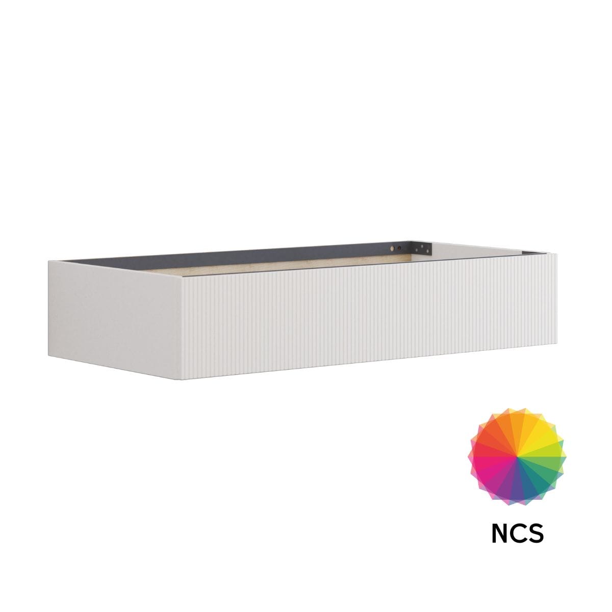 Dansani Calidris Rillet Servantskap lav 1 skuff D50cm NCS farge / 100cm Dansani Servantskap DA-C89-C099