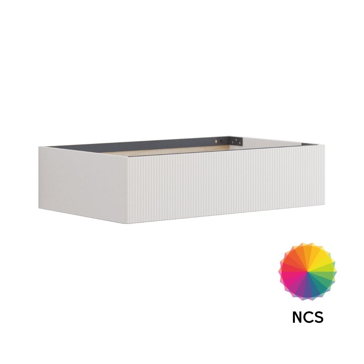 Dansani Calidris Rillet Servantskap lav 1 skuff D50cm NCS farge / 80cm Dansani Servantskap DA-C88-C099