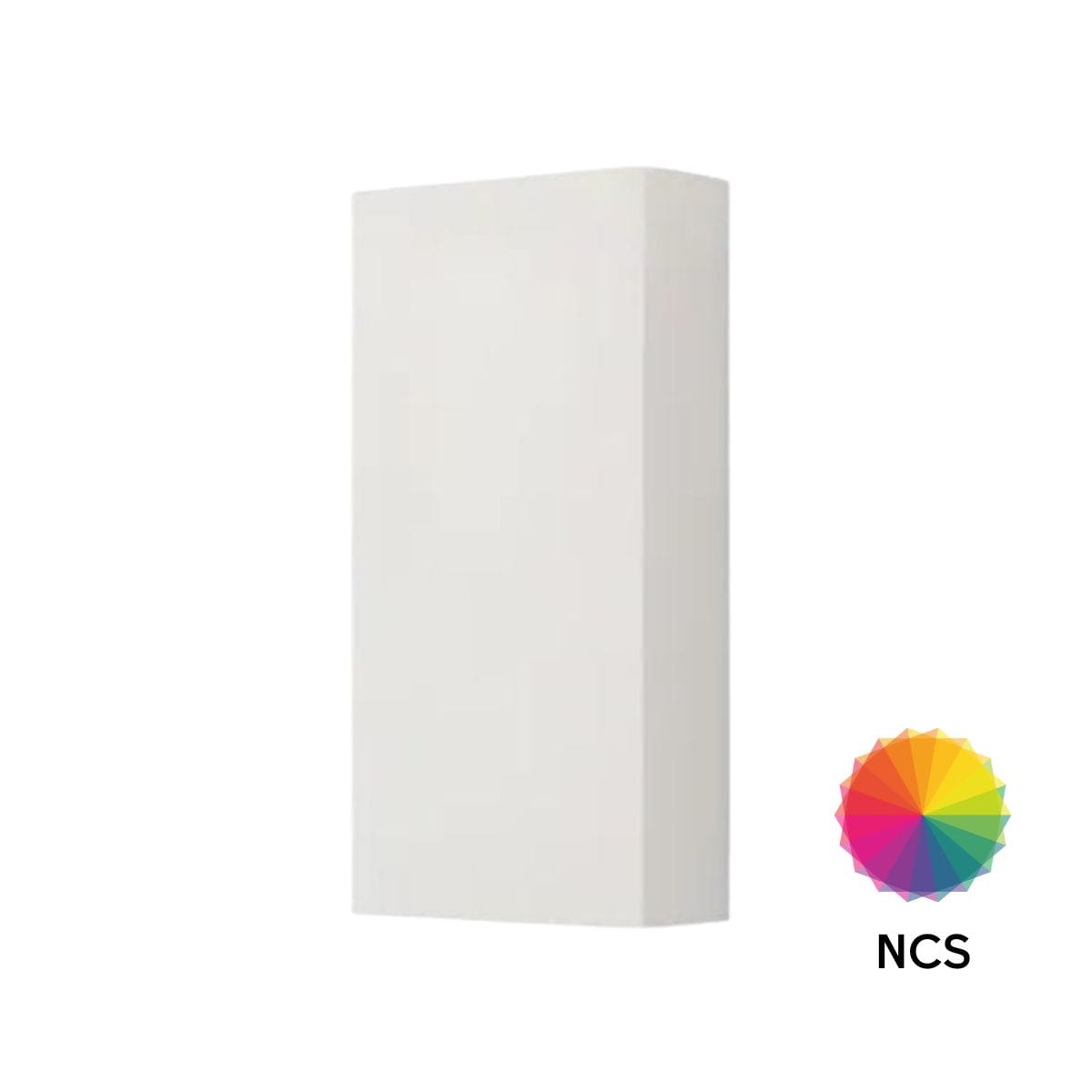 Dansani Calidris Rillet Skap 1 dør D16cm NCS farge / Venstre / 80cm Dansani Sideskap bad DA-C33-C299