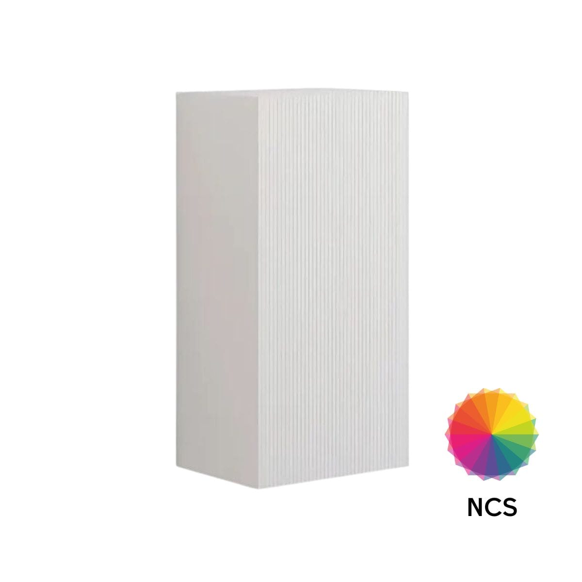 Dansani Calidris Rillet Skap 1 dør D30cm NCS farge / Venstre / 80cm Dansani Sideskap bad DA-C36-C299