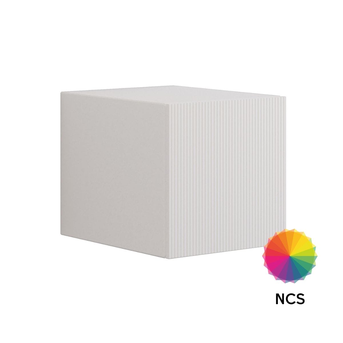 Dansani Calidris Rillet Skap 1 skuff D50cm NCS farge / 40cm / 40cm Dansani Sideskap bad DA-C51-C099