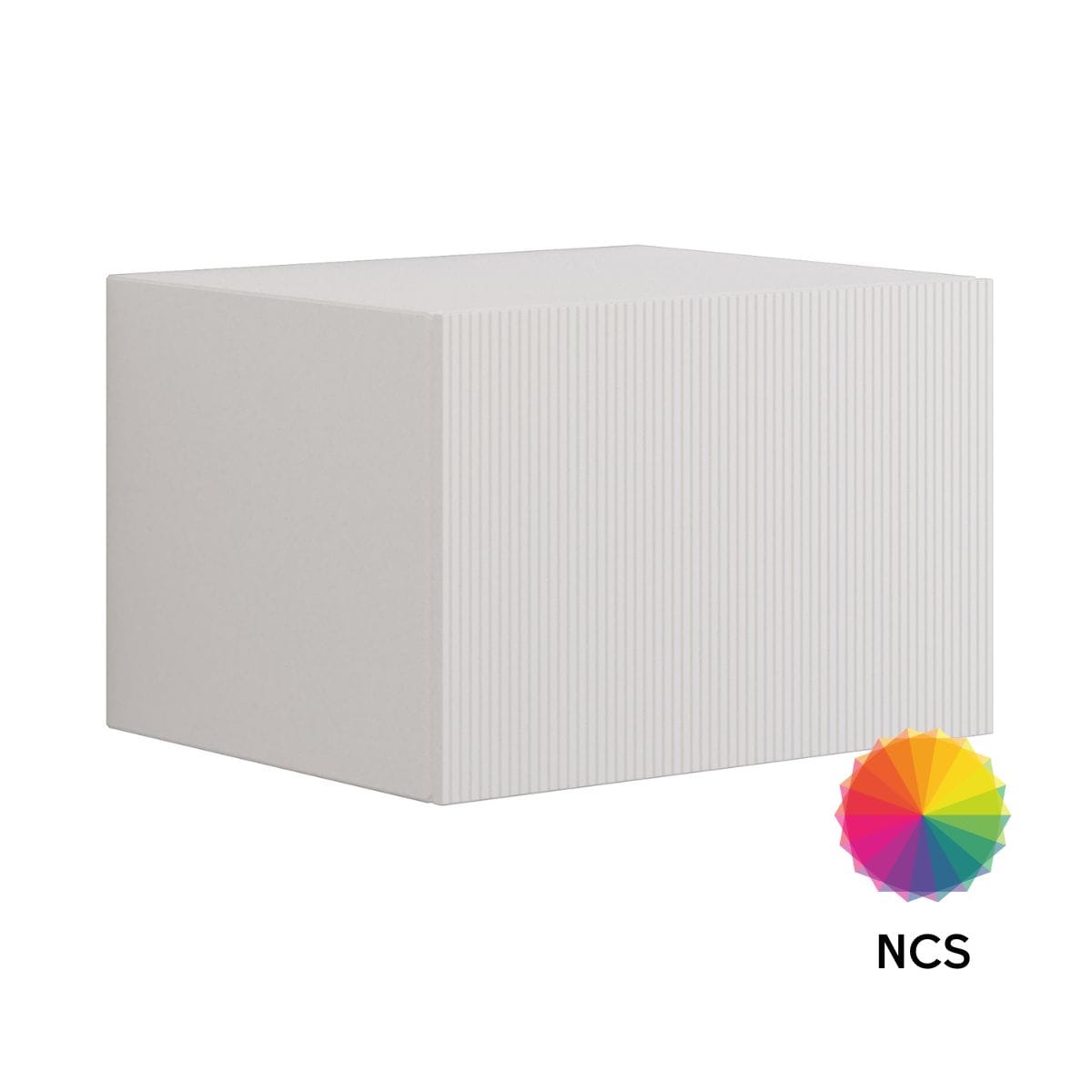 Dansani Calidris Rillet Skap 1 skuff D50cm NCS farge / 60cm / 40cm Dansani Sideskap bad DA-C52-C099