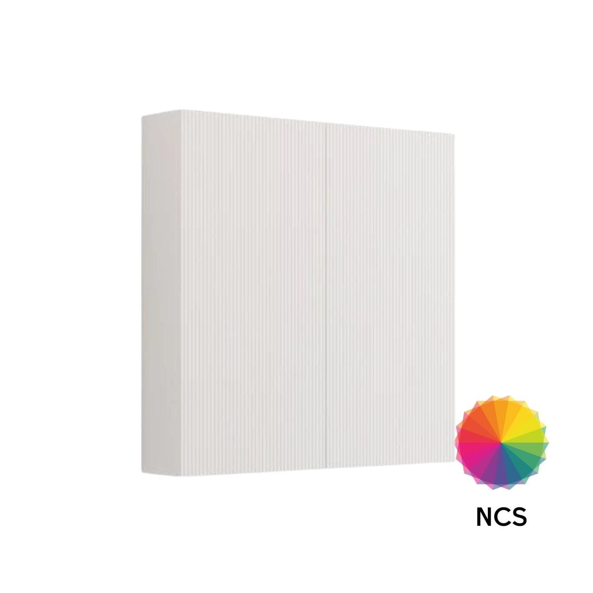 Dansani Calidris Rillet Skap 2 dører D16cm NCS farge Dansani Sideskap bad DA-C34-C099