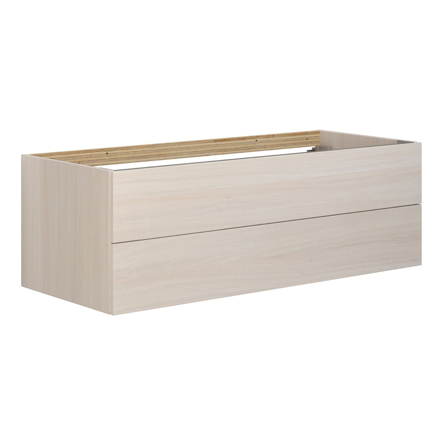 Dansani Calidris Servantskap 2sk B60-120xH40xD50cm - Glatt Hvit eik / 120cm dobbel Dansani Servantskap DA-C25-1075