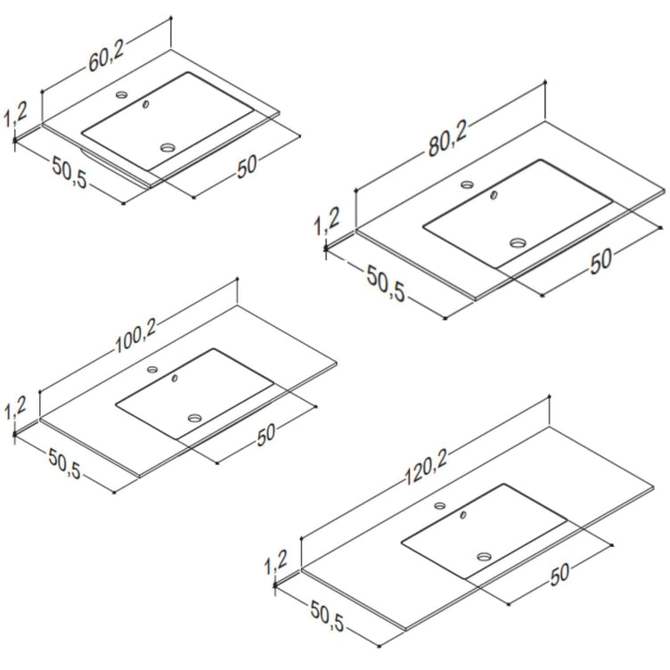Dansani Calidris Shape Kompositt Servant D50cm