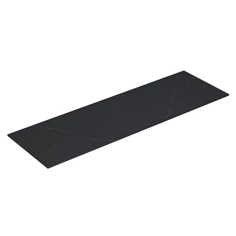 Dansani Calidris Unique Silestone Benkeplate måltilpasset B40-240xH1xD50cm 160cm / Charcoal soapstone Dansani Benkeplate bad DA-632116015