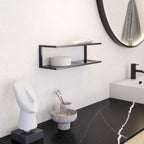 Dansani FLEKSIBEL Hylle 39,6cm med 2 Glasshyller