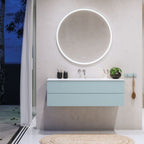 Dansani HOOP rundt speil med lys og lysstyring (ramme)