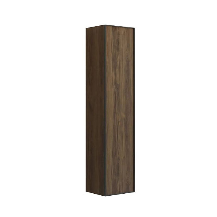 Dansani INZO Urban Alu-ramme svart Høyskap 1 dør B40xH176x35cm