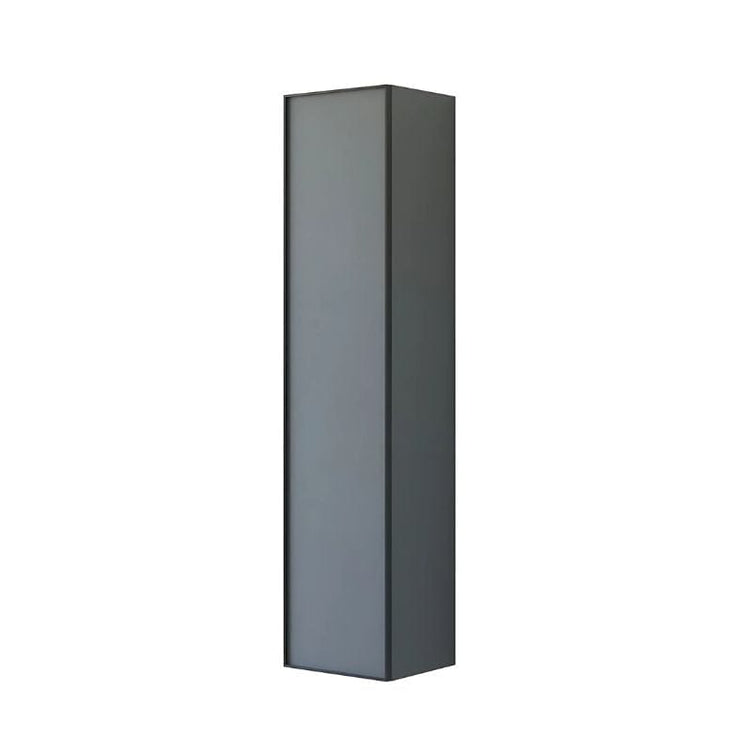 Dansani INZO Urban Alu-ramme svart Høyskap 1 dør B40xH176x35cm