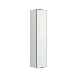 Dansani INZO Urban Alu-ramme svart Høyskap 1 dør B40xH176x35cm