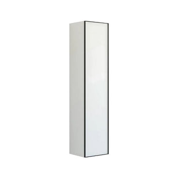 Dansani INZO Urban Alu-ramme svart Høyskap 1 dør B40xH176x35cm