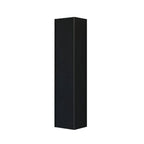 Dansani INZO Urban Alu-ramme svart Høyskap 1 dør B40xH176x35cm