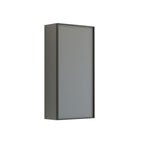 Dansani Inzo Urban Alu-ramme svart Overskap 1 dør B40xH80xD19cm