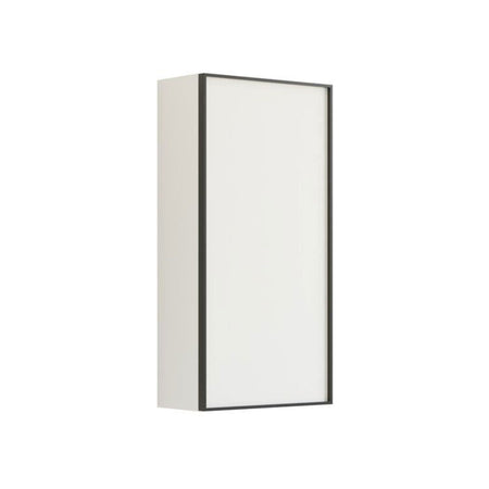Dansani Inzo Urban Alu-ramme svart Overskap 1 dør B40xH80xD19cm