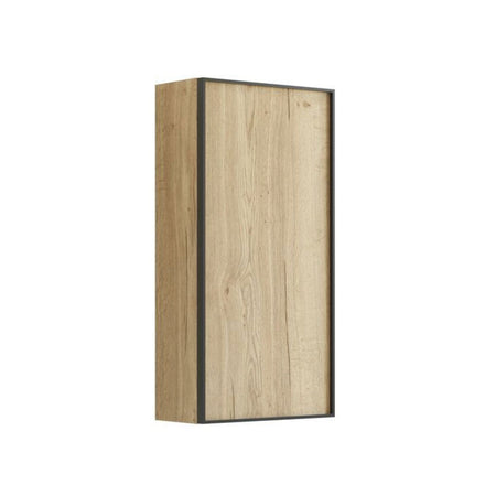 Dansani Inzo Urban Alu-ramme svart Overskap 1 dør B40xH80xD19cm