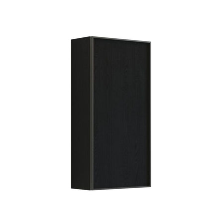 Dansani Inzo Urban Alu-ramme svart Overskap 1 dør B40xH80xD19cm