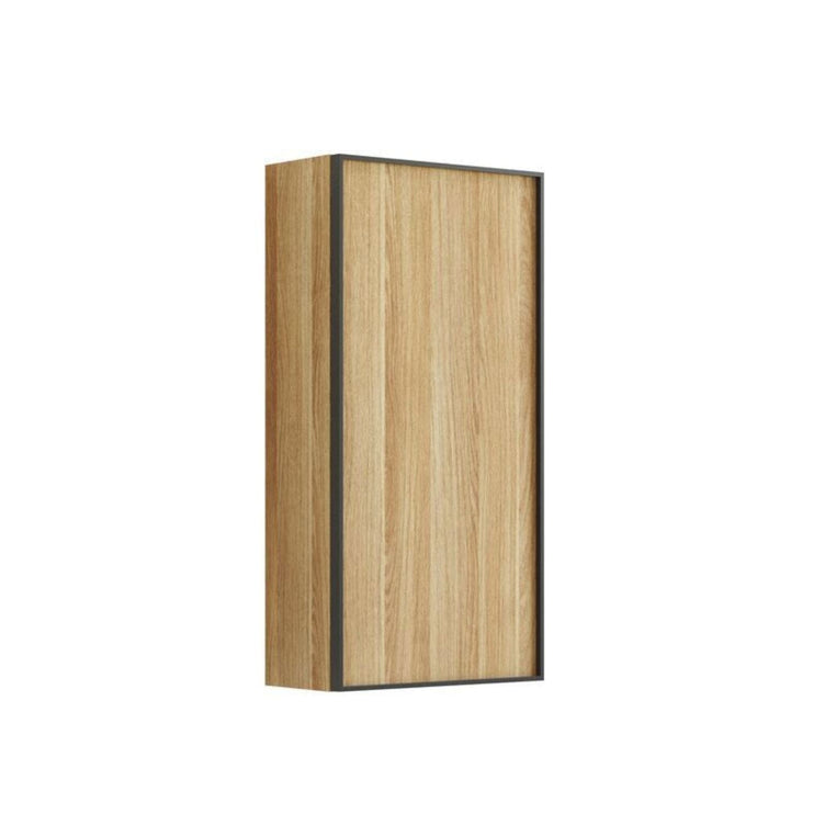 Dansani Inzo Urban Alu-ramme svart Overskap 1 dør B40xH80xD19cm