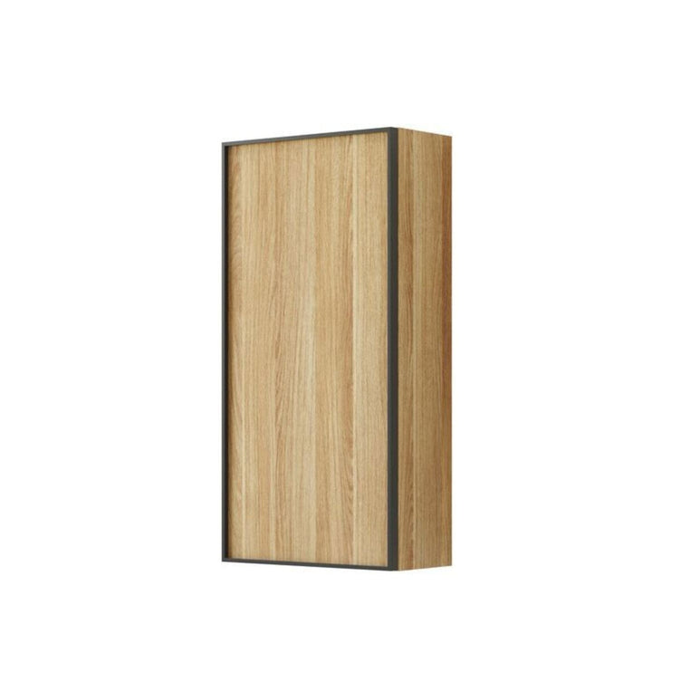 Dansani Inzo Urban Alu-ramme svart Overskap 1 dør B40xH80xD19cm