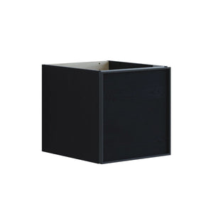 Dansani Inzo Alu-ramme svart Underskap 1 skuff B40xH40xD44cm