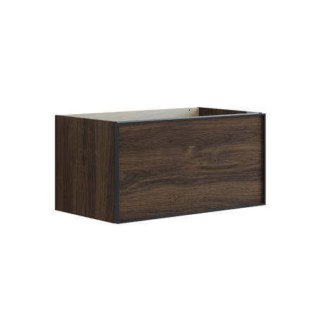 Dansani Inzo Alu-ramme svart Underskap 1 skuff B60-120xH40xD44cm