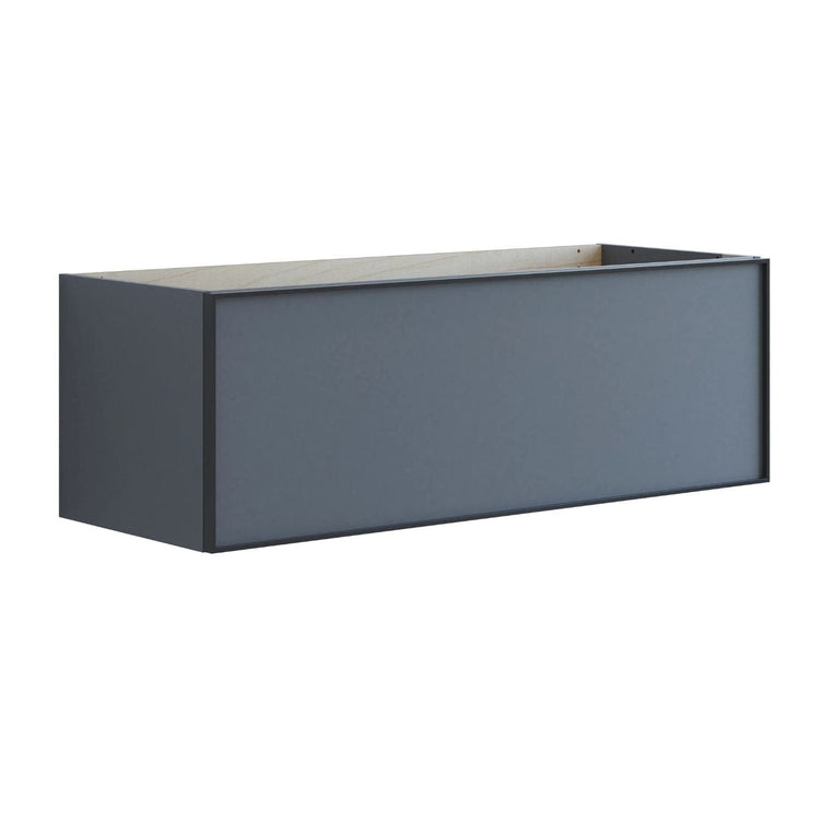 Dansani Inzo Alu-ramme svart Underskap 1 skuff B60-120xH40xD44cm