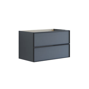 Dansani Inzo Urban Alu-ramme svart Underskap 2 skuff B60-120xH48xD44cm