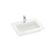 Dansani Inzo Angular Servant B60-165xH1,20xD45,50cm Blanco Zeus / 60cm Dansani Møbelservant DA-338806111