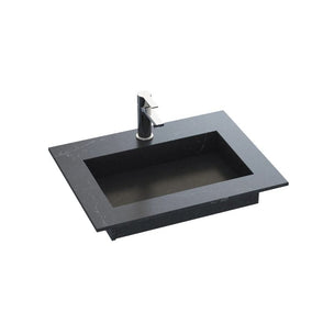 Dansani Inzo Angular Servant Silestone B60-165xH1,20xD45,50cm