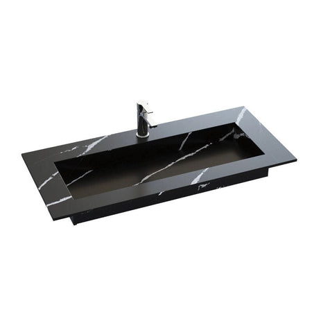 Dansani INZO Angular Servant Silestone B60-165xH1,20xD45,50cm