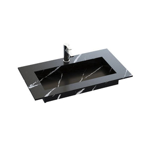 Dansani Inzo Angular Servant Silestone B60-165xH1,20xD45,50cm