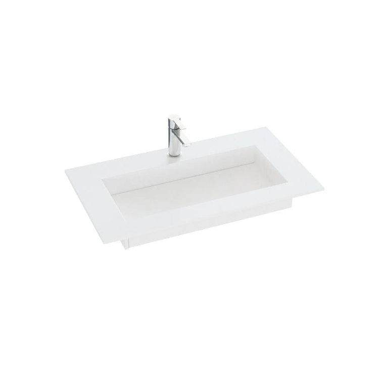 Dansani INZO Angular Servant Måltilpasset D45,50cm - Silestone