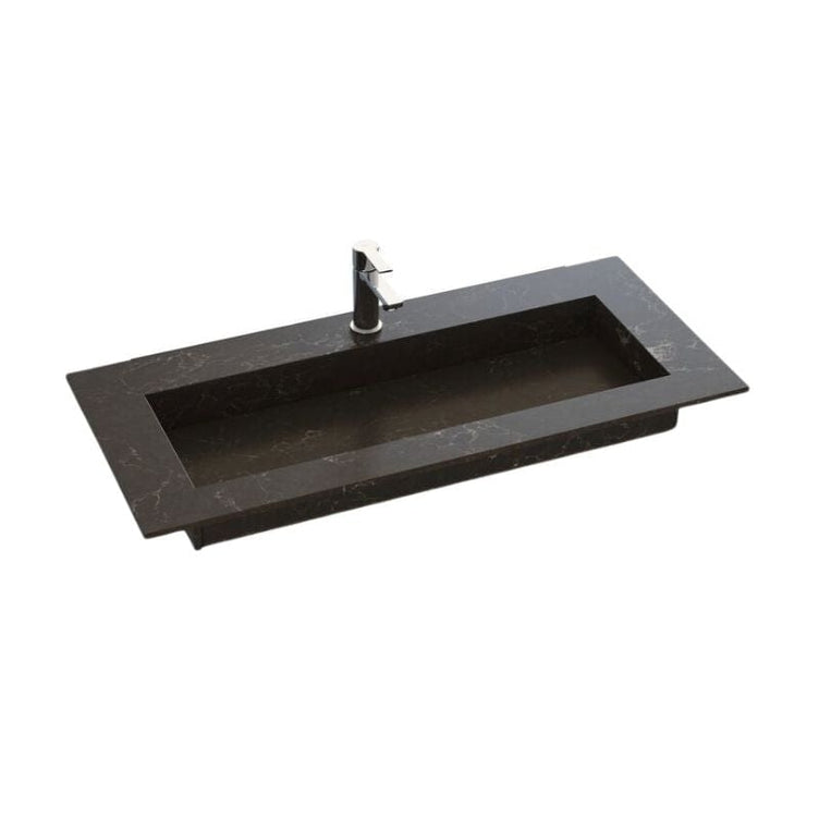 Dansani INZO Angular Servant Måltilpasset D45,50cm - Silestone